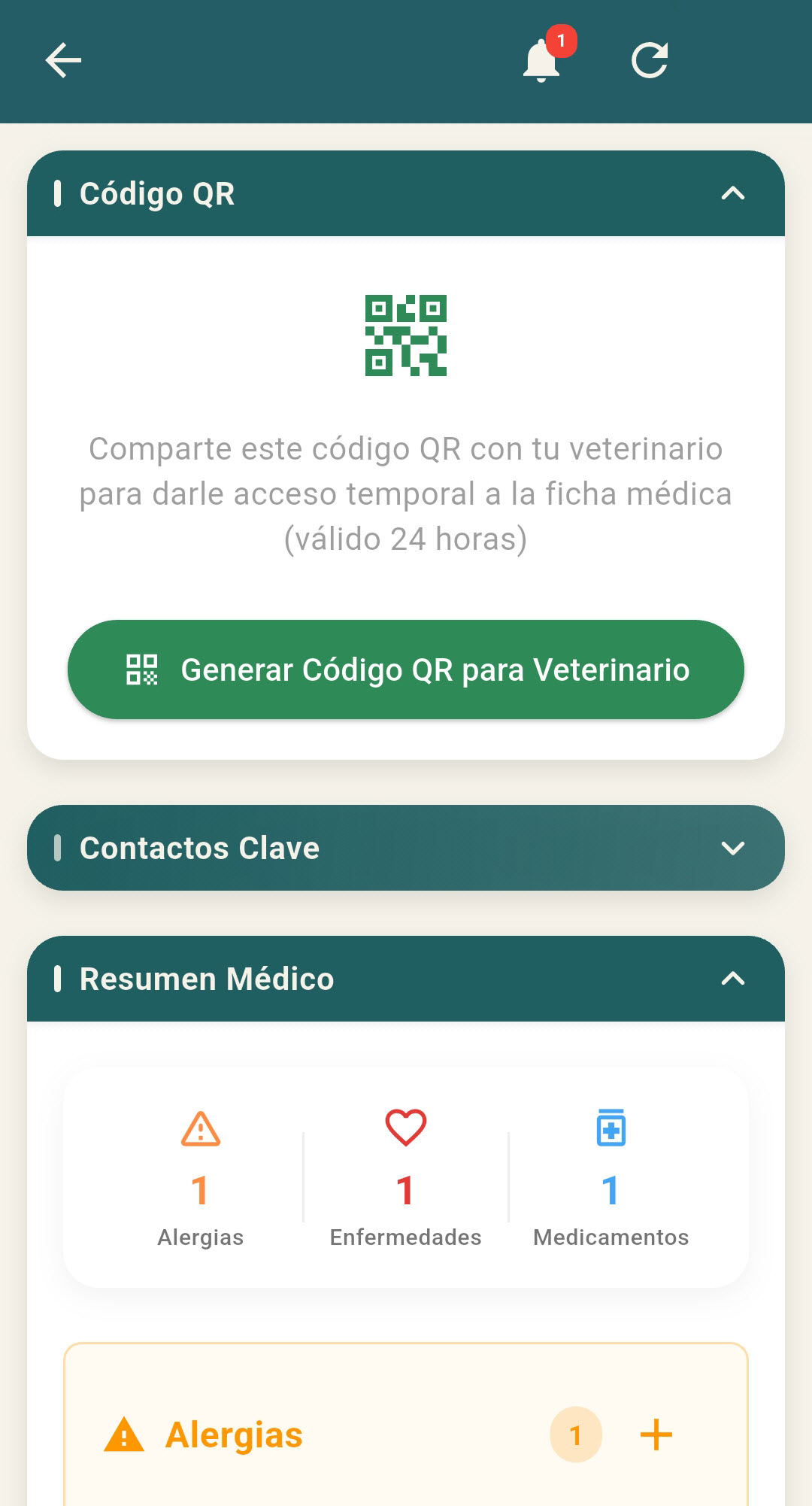 Ficha médica veterinaria